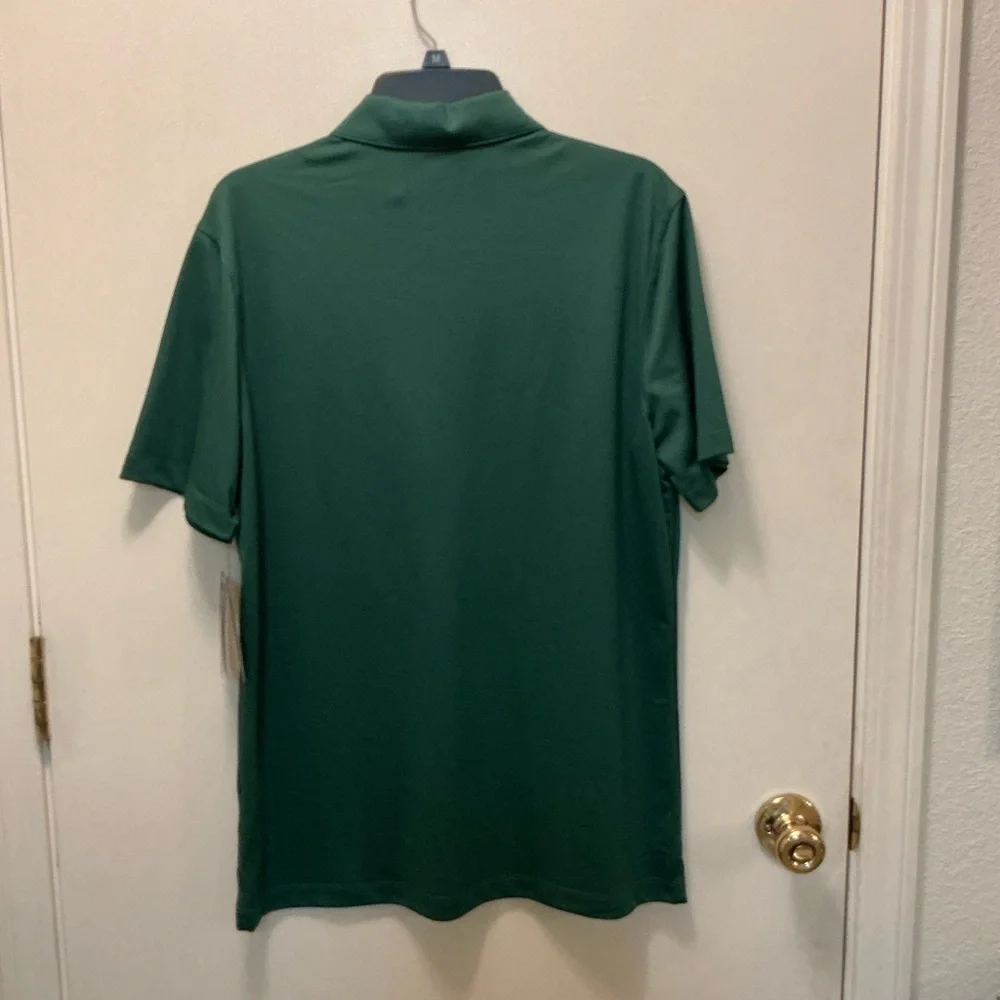 Nike Men's Dri-Fit Green Polo Shirt - Picture 3 of 5